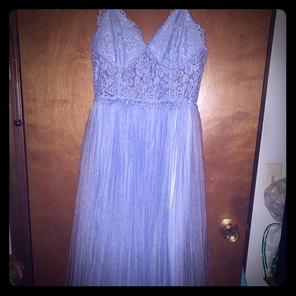Beautiful Sky Blue Gown